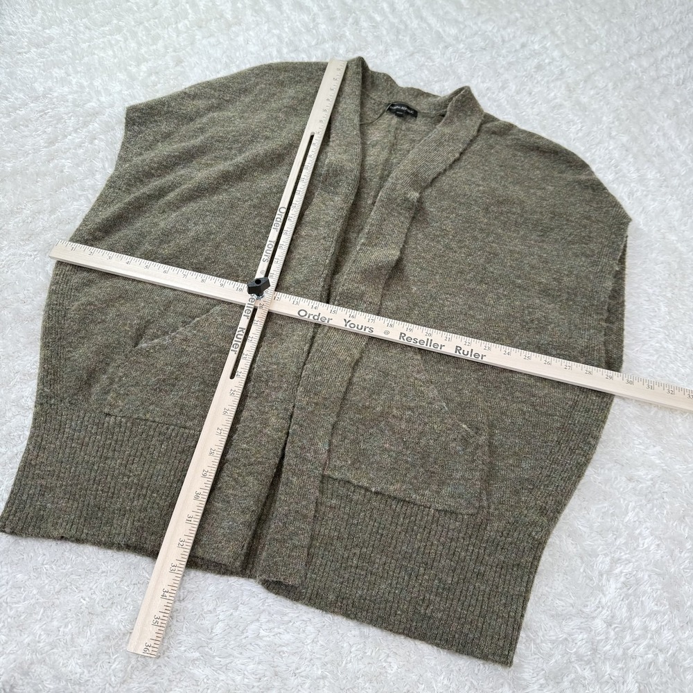 Banana Republic Sweater Womens Medium Large Cardigan Wool Cocoon Pockets Pullove - Picture 3 of 12
